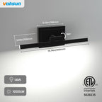 VOLISUN Modern Bathroom Vanity Light 15.7 inch, 12W Dimmable 5CCT Led Bathroom - Image 6