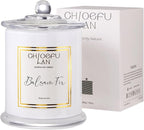 Chloefu LAN Balsam Fir Scented Candle, Holiday Candles by ChloefuLANScentedCandles
