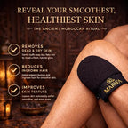 Moroccan Kessa Exfoliating Glove Rough – Deep Hammam Body Scrub Mitt by Dar - Image 5