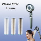 12Pcs 3.34×0.94 Inch Ion Shower Dropse Head Filter PP Cotton Replacement - Image 5