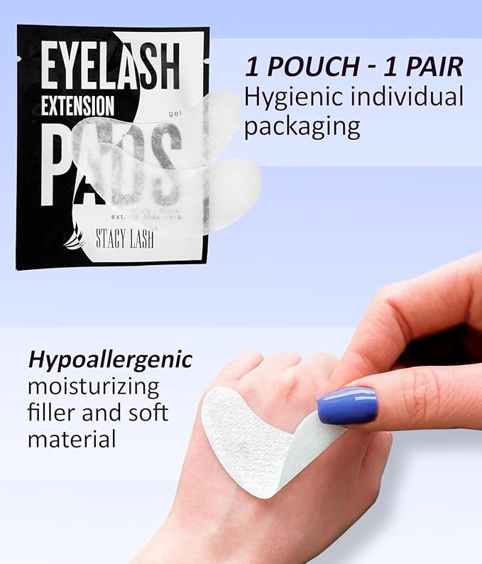 STACY LASH 100 Pairs Set Under Eye Gel Pads - Image 7