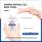 OUKEYA Urea Cream 42% plus Salicylic Acid 2% Net 12.35 Oz Foot & Hand Cream - Image 7