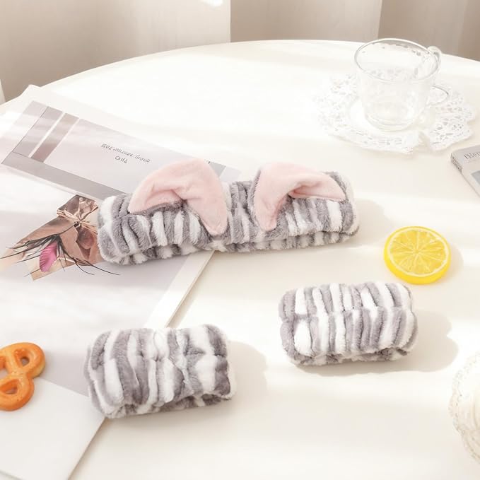 PERFECTSIGHT 2 Pack Cute Animal Headbands - Image 6