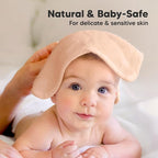 6-Pack Baby Washcloths – Soft Absorbent Viscose from Bamboo Washcloths - Image 5