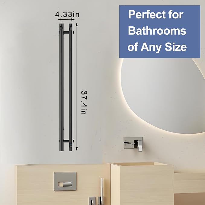 Heated Towel Rack, Towel Warmer - Image 7