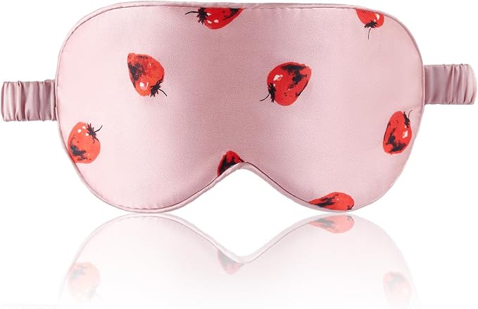 THXSILK Sleep Mask 100% 19 Momme Pure Mulberry Silk Super Smooth Cooling by THXSILK