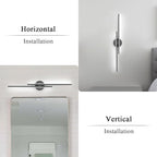 EDISLIVE Dimmable Modern LED Vanity Light Fixtures Bathroom Vanity Wall Lighting - Image 2