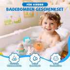 12-Piece Bath Bomb Gift Set for Kids, Bath Bombs for Kids - Image 2