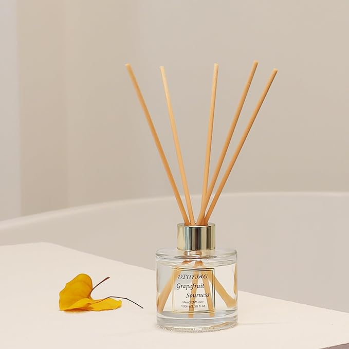 100ml Scent Diffuser with 6 Fiber Sticks, 3.5 oz Reed Diffuser Set Aromatherapy - Image 6