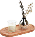 Koville Turkish Natural Travertine Tray, Countertop Organizer, Catchall by Koville