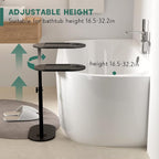 Yumkfoi Bamboo Bathtub Tray Table - Image 5