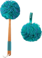 AmazerBath Shower Sponge Loofah Back Scrubber, PE Soft Mesh Loofah Body Scrubber by AmazerBath