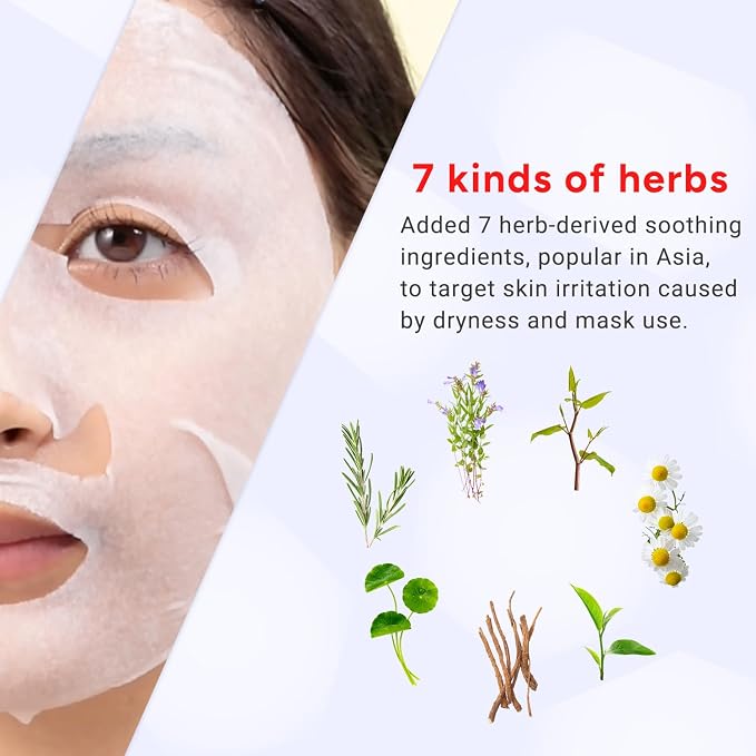 Lululun 7 Sheet Vitamin C Face Masks Skincare - Image 4