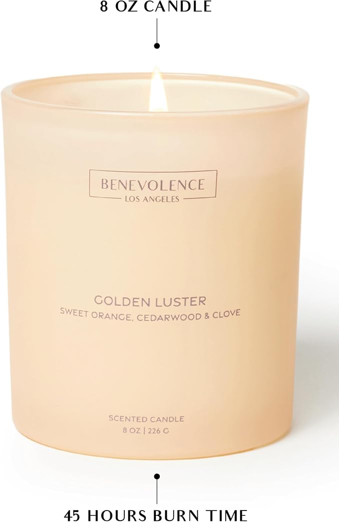 Orange, Cedarwood & Clove – Benevolence LA Scented Candle - Image 4