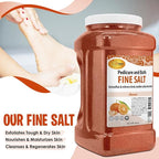SPA REDI - Detox Foot Soak Pedicure and Bath Fine Salt, 128 Oz - Made - Image 7