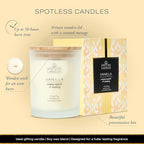 Vanilla Candle 9.7 oz: 55 Hrs Burn Time - Image 5