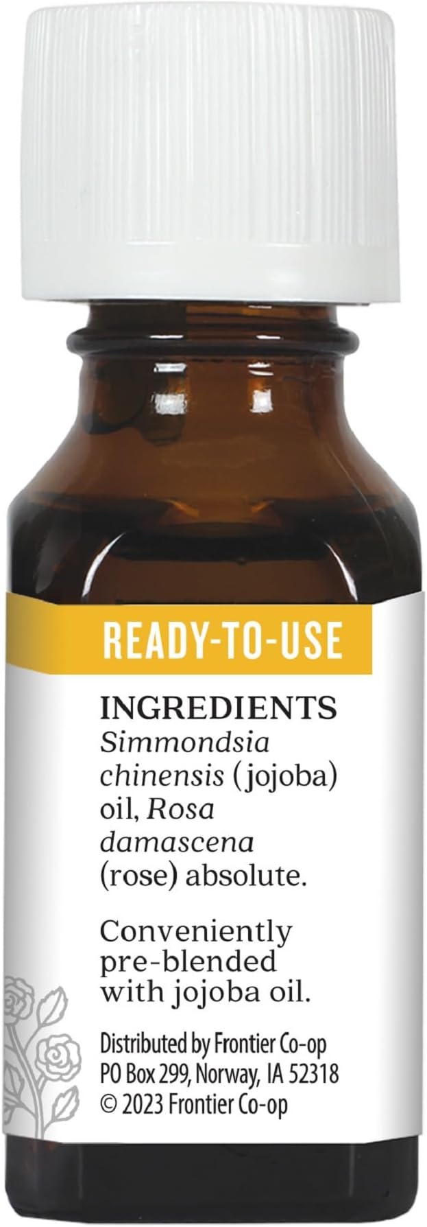 Aura Cacia Rose Absolute Pure essential Oil in Jojoba Oil, 0.5 Ounce. - Image 4