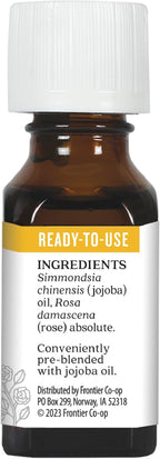 Aura Cacia Rose Absolute Pure essential Oil in Jojoba Oil, 0.5 Ounce. - Image 4
