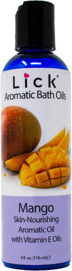 Lick Mango Scented Aromatic Bath Oil by Lick