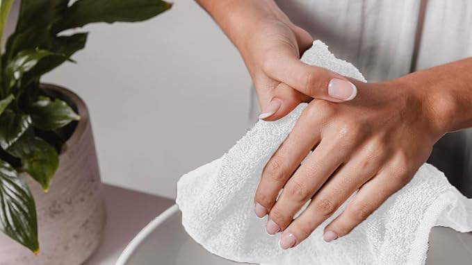 Avalon Towels Cotton Washcloths – Size 12x12 Inches, 100% Ring Spun Cotton - Image 3