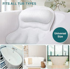 Bathtub Tray and Bath Pillows for Tub – Expandable Bamboo Bathtub Caddy - Image 9