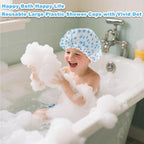 18 Pack Shower Caps for Women, Waterproof Reusable & Disposable Adjustable Bath - Image 6