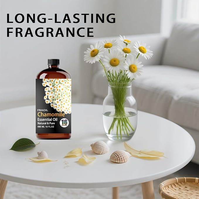 Chamomile Essential Oil, Chamomile Oil 16 Fl Oz 480 ML - Image 4