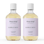Deep Steep Bubble Bath, Lavender Vanilla 17 oz – Hypoallergenic, Clinically by DeepSteep