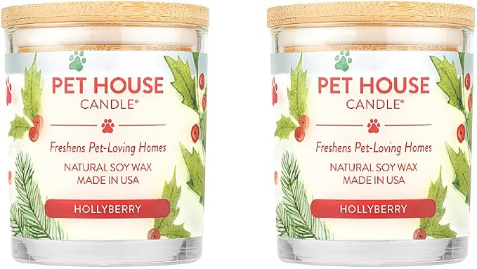 One Fur All Pet House Candle 2 Pack by OneFurAll