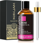 Rose Essential Oil, MAYJAM Premium Pure Essential Oils by MAYJAM