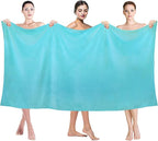 JML Large Microfiber Bath Sheet Towel, 2 Pack 35" x 70", Super Absorbent Fast - Image 3