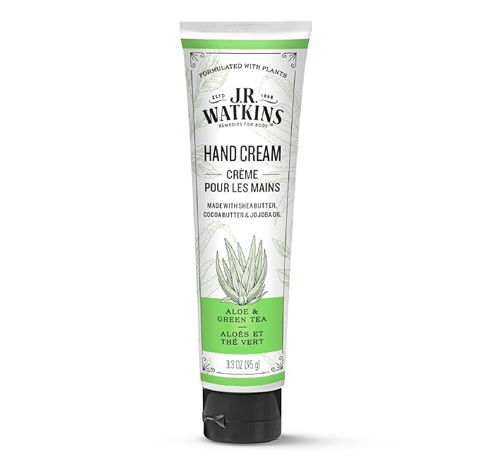 Jr Watkins, Aloe Green Tea Shea Body Cream, 3.3 Ounce by JRWatkins