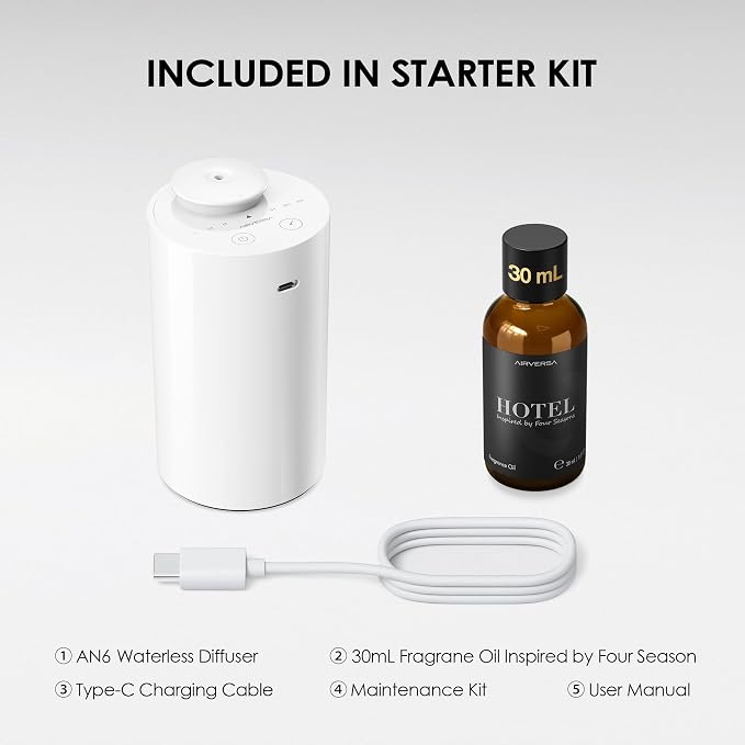Waterless Essential Oil Diffuser Starter Kit - Image 6