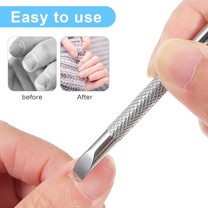 2PCS Pre Treatment Cuticle Pusher - Image 5