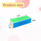 6-Pack Large Square Sponge Nail Buffer Block, 4-Way Nail File and Buffer - Image 6