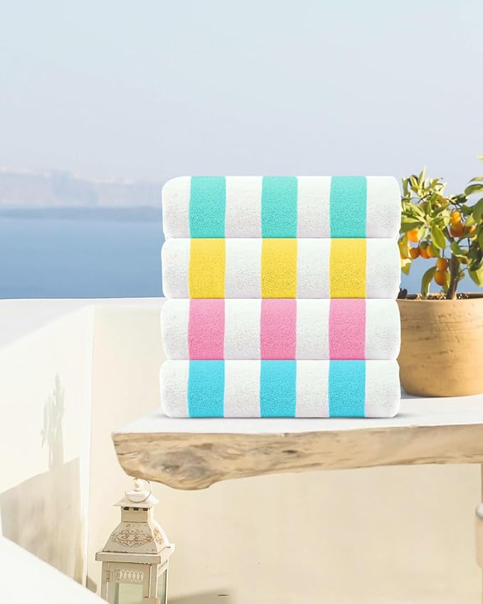 CASA COPENHAGEN Cabana Beach Towel Designed in Denmark Rough and Tough - Image 2