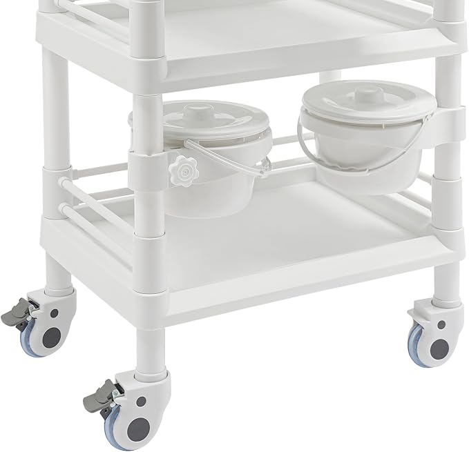 Salon Storage Cart, 3 Tier Rolling Beauty Organizer - Image 5