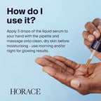 HORACE Vitamin C + Glycolic Acid Face Serum - Image 4