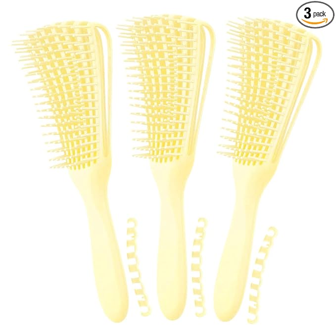 Hair Brush for Women's Afro America/African Hair Textured 3a to 4c, Kinky by Unknown