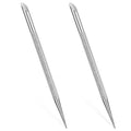 2Pcs Nail Cleaning Cuticle Stick Stainless Steel Cuticle Pusher Remover Dead by Unknown