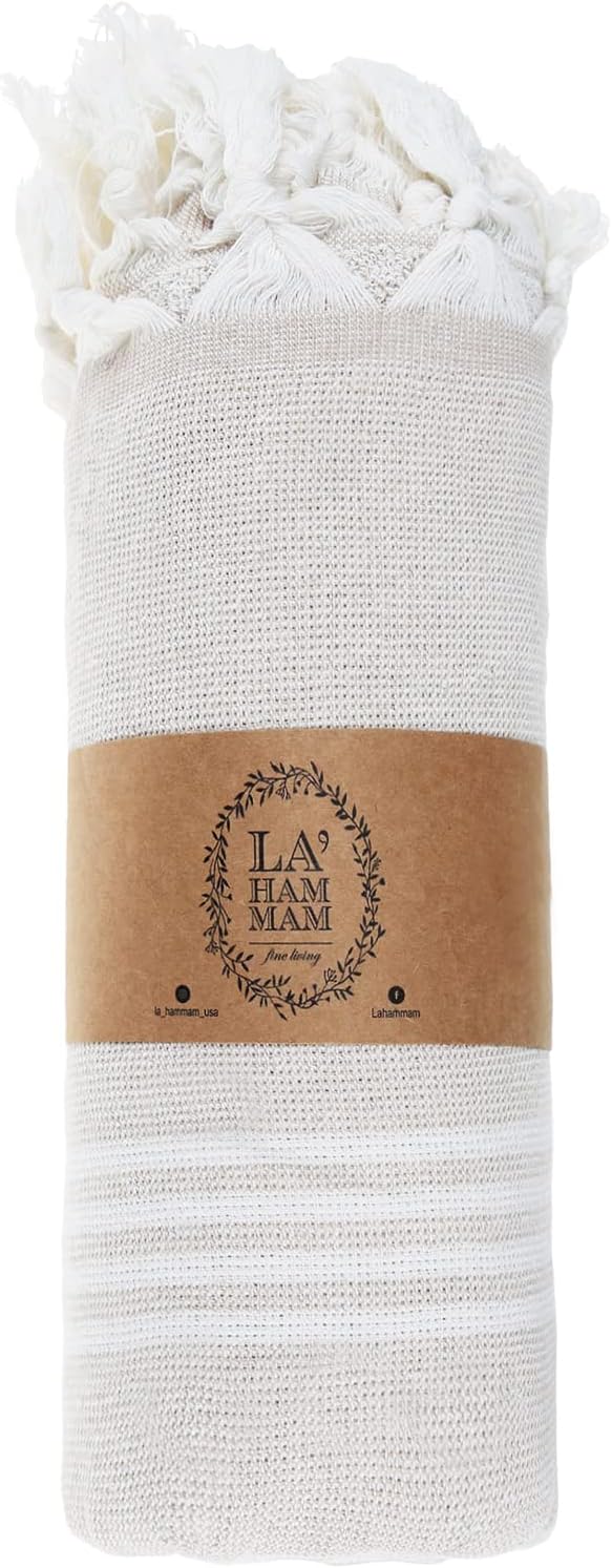 Beach Towel | Cotton Beach Towels, Sand Free, Highly Absorbent, Quick Dry - Image 2