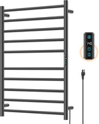 Towel Warmer Rack for Bathroom, Heated Towel Rack Wall Mounted, Stainless Steel by AQUATREND
