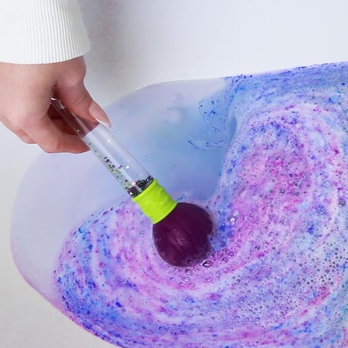 Baff Bombz Magic Brush, 4 x Bath Bombs, Magically Paint Your Bath Water - Image 4