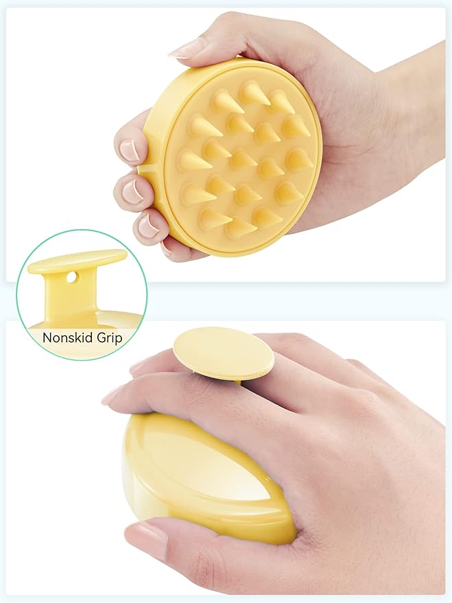 HEETA Scalp Massager with Soft Silicone Bristles - Image 2