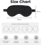 Formé & Found Formé & Found Luxury Silk Sleep Mask, 100% 6A Mulberry Silk Eye - Image 6