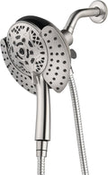 INAVAMZ Shower Heads with Handheld Spray Combo: 7.2" Rainfall Shower Head & by INAVAMZ