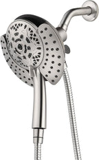 INAVAMZ Shower Heads with Handheld Spray Combo: 7.2" Rainfall Shower Head & by INAVAMZ