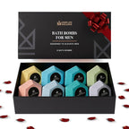 Bath Bombs for Men – 8 Large Diamond Shape Natural Mens Bath Bombs | Relaxing - Image 6