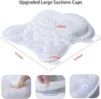 Bath Pillow, Tub Pillow for Bathtub Support Neck, Head and Back - Image 2