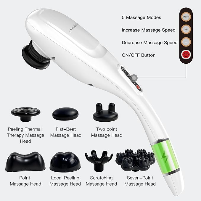 MEGAWISE Cordless Back Massager - Image 5